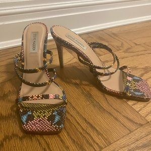 Steve Madden 4” Snake Skin Heel - Size 8